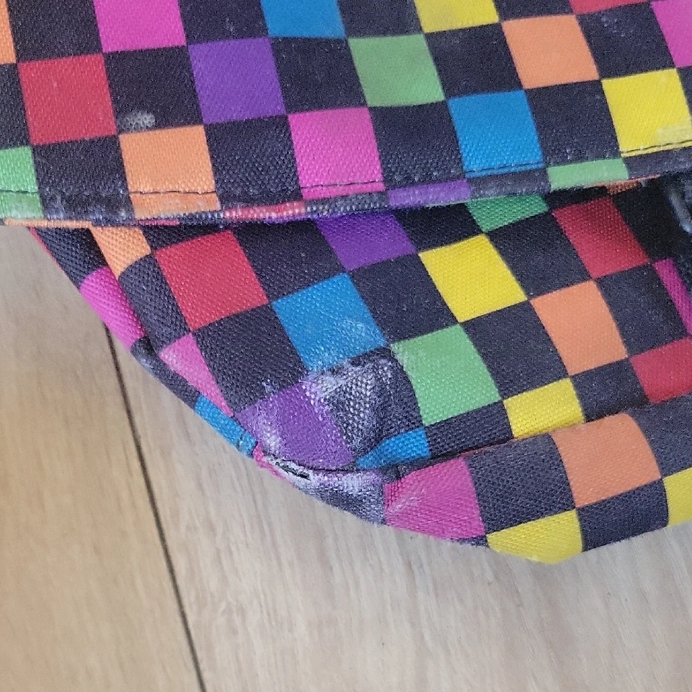Yak Pak Colorful Checkered Kids Bag